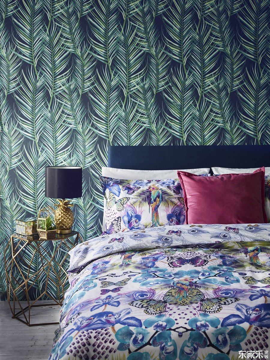 常見室內(nèi)設計錯誤以及如何避免它們 - 在房間的其余部分平衡墻紙顏色和圖案