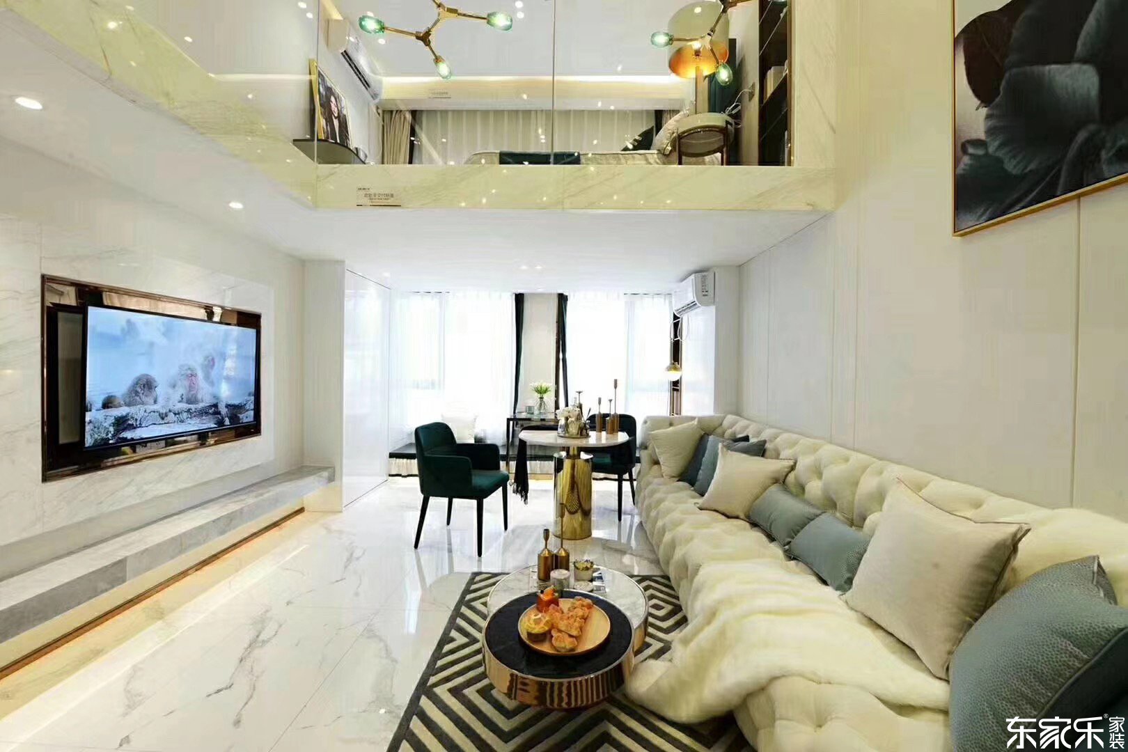 loft公寓房效果圖，體驗深受年輕人喜愛的loft公寓