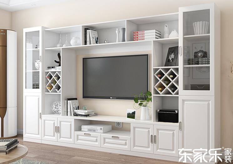 木質電視墻組合柜