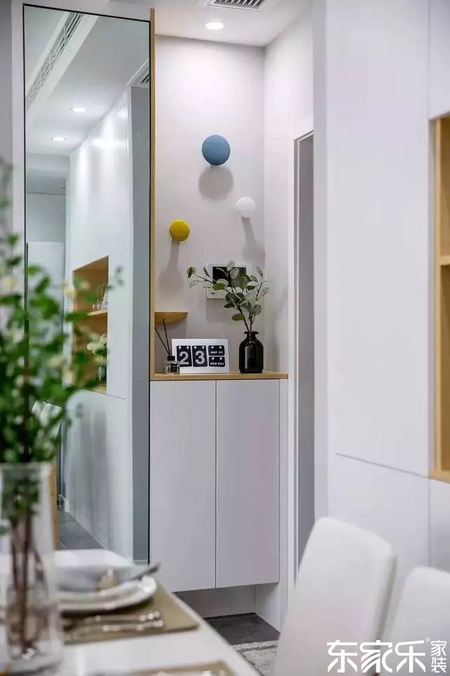 北歐風(fēng)二居室樣板房，房子雖小卻不失格調(diào)！